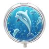 Portable Dolphin Pill Organizer for Vitamins view 1