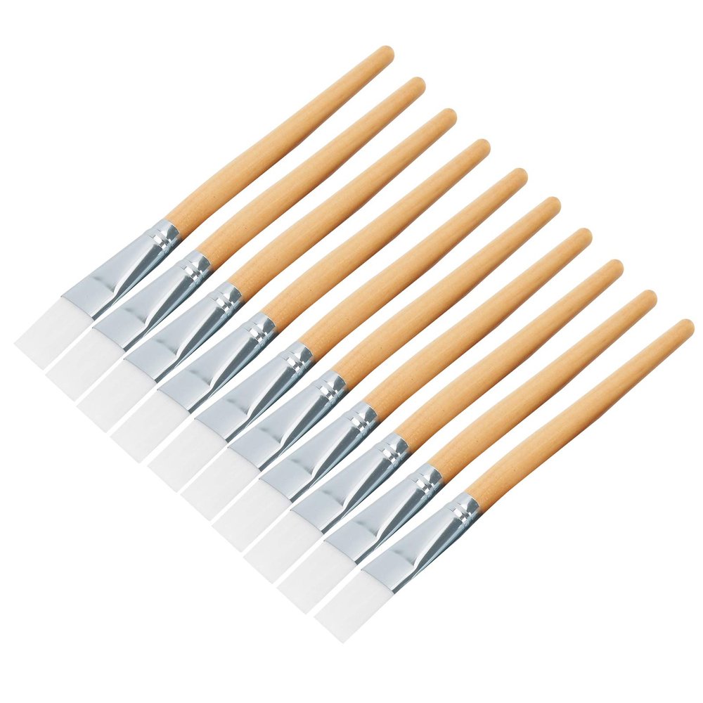 Clay Mask Brush with Wooden Handle