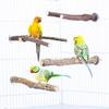 Allazone 4-Piece Natural Wood Bird Perches view 3