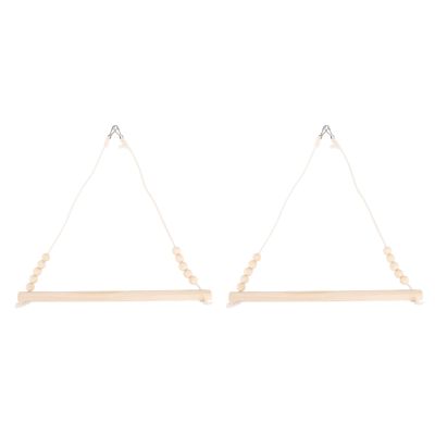2-Piece Triangle Bird Swing Toy