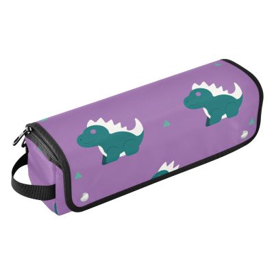 FRODOTGV Women's Travel Bag, Portable Hair Styling Tool Organizer with Heat-Resistant Mat, Dinosaur Pattern, One Size