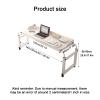 YHKJLYH Multifunctional Adjustable Rolling Overbed Table view 2