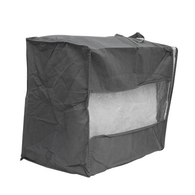 Cabilock Nonwoven Storage Bag with Zipper for Duvets, Blankets, and Clothing, Breathable, Foldable, Moisture and Dust Protection, Random Color