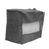 Cabilock Nonwoven Storage Bag with Zipper for Duvets, Blankets, and Clothing, Breathable, Foldable, Moisture and Dust Protection, Random Color view 1