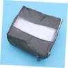 Cabilock Nonwoven Storage Bag with Zipper for Duvets, Blankets, and Clothing, Breathable, Foldable, Moisture and Dust Protection, Random Color view 3
