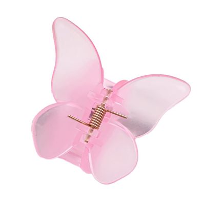 Anevous 6-Piece Butterfly Hair Claw Clips for Women, for Thick and Thin Hair, Light Pink