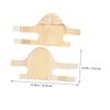 Heel Protectors, 1 Pair, SEBS and SBR, with Dual Support view 2