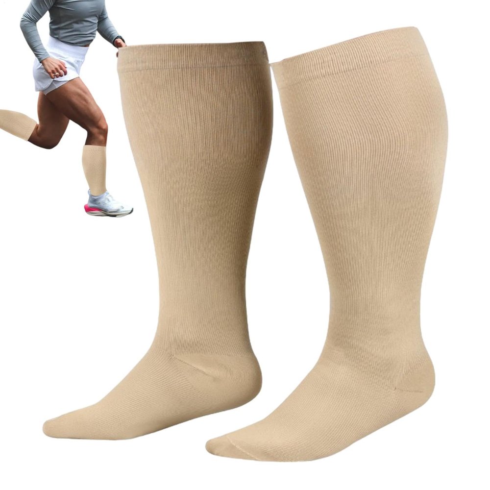 Plus-Size Compression Socks for Women