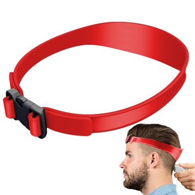 Neck Hairline Guide for Men, Curved Soft Silicone Haircut Band