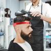 Neck Hairline Guide for Men, Curved Soft Silicone Haircut Band view 3