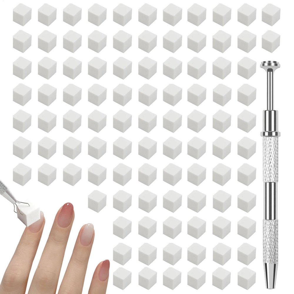 Gradient Nail Sponge Multifunctional Smooth Soft Polishing File