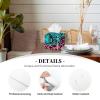 Square Tissue Box Cover with Cute Leopard Pattern view 3