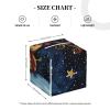 Printed Christmas Tissue Box Cover, Square Decorative Organizer view 4