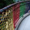 MKAK 10 m Colorful Nylon Rope Safety Net, 12 cm Mesh view 1