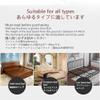 Bed Rails for Older Adults with Storage Bag, Adjustable Bed Assist Rail with Support Legs view 4