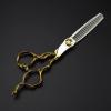 6-Inch Professional Hairdressing Scissors Set with Hair-Cutting and Thinning Scissors view 3