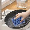 Cast Iron Chainmail Scrubber, Multi-Purpose Metal Pan Scrubber for Grill Pans view 2