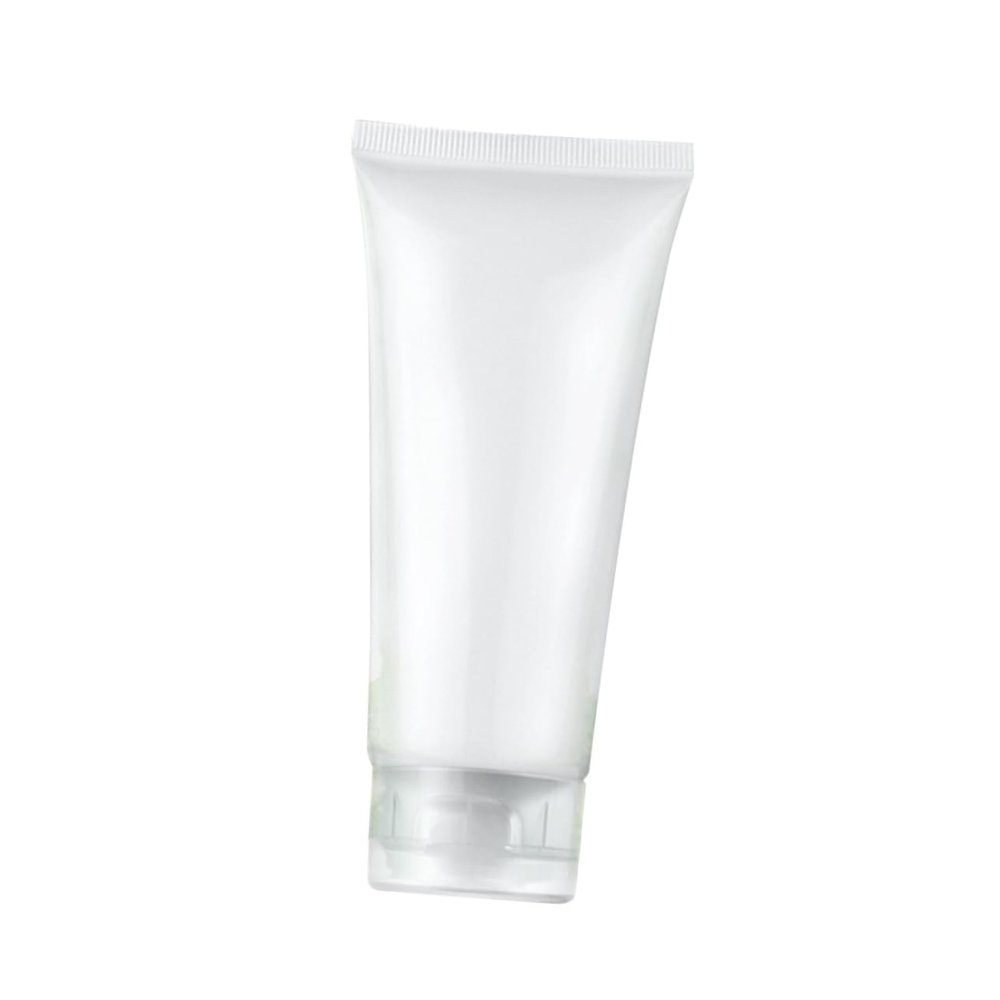 SKISUNO Empty Refillable Cosmetic Tube 20 mL with Flip-Top Cap, Soft Travel Bottle for Shampoo and Lotion