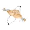 HAPINARY Puppy Wig for Dogs, Easy to Wear, Gold, K Silk view 1