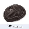 Men's Toupee, 0.04 mm Thin Skin Base, Human Hair System view 2