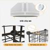 KHLMSRXJ Large Multi-Level Cat Cage, Indoor DIY Pet Enclosure, 75 x 39 x 110 cm view 4