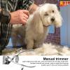 Manual Dog Hair Clipper – Quiet Pet Grooming Shears view 2