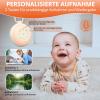 FUNYKICH Baby White Noise Machine with Night Light, Portable, USB-C, Gray view 2