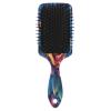 Rose with Colorful Butterflies Hair Comb, Detangling Comb, Anti-Static 3D Brush view 2