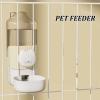 Automatic Cage-Hanging Cat Food and Water Dispenser view 2