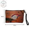 Linen-Style Cosmetic Bag – Sunsets, Landscapes, Sea, Mountains, Cities & Paragliding view 2