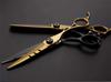 DLAZUM Professional Hairdressing Scissors, Thinning Shears Set, 440C, 6-Inch view 4