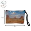 Linen-Look Cosmetic Bag, Grand Canyon Arizona, 23.5 x 15 cm view 2