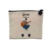 Linen Cosmetic Bag “Phone Call Is Calling Me” Guitar, 15 x 10 cm view 1