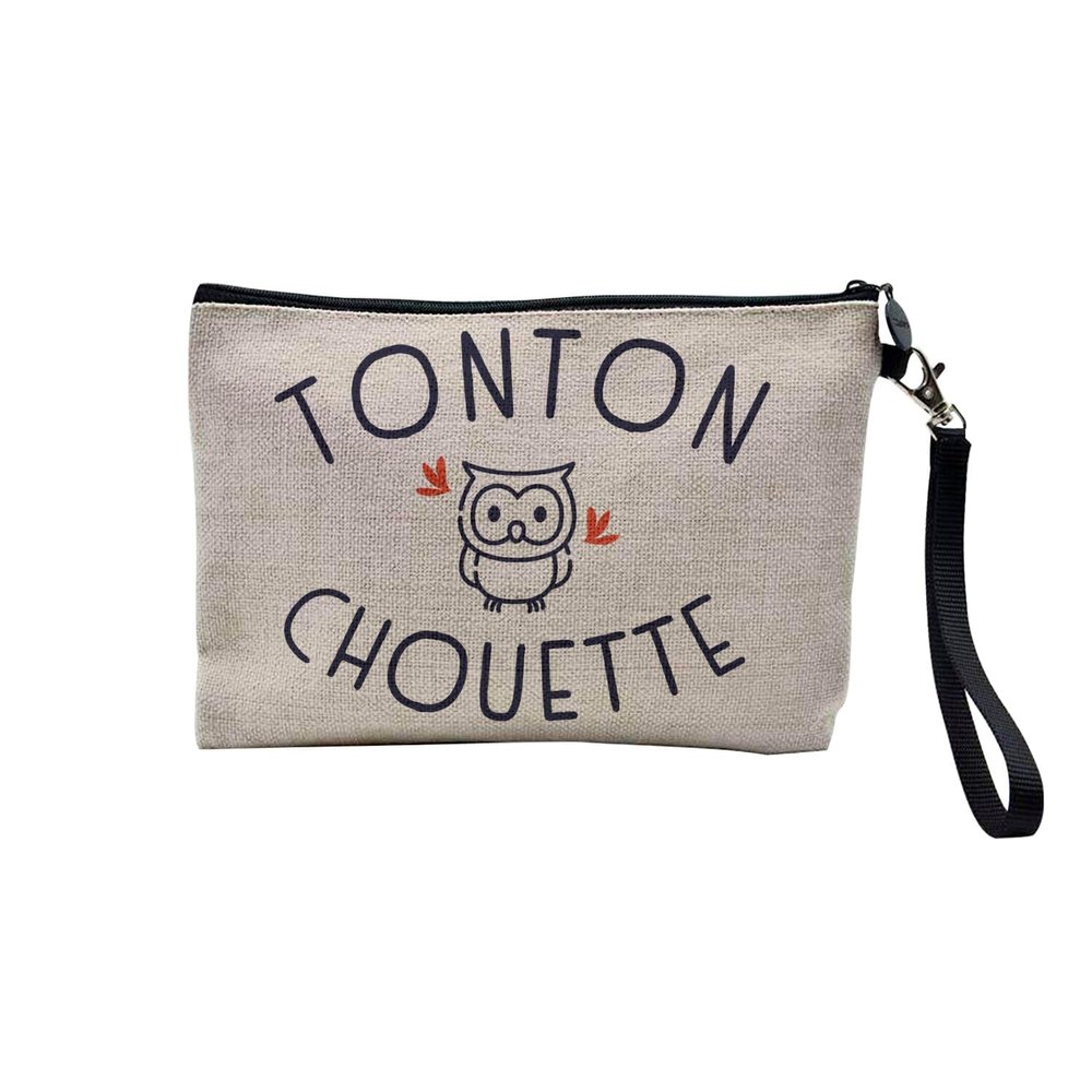 Linen-Look Canvas Cosmetic Bag – Family Collection
