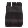 Brazilian Straight Hair Bundles, 100% Unprocessed Human Hair, Natural Black, 18/20/22 in view 2