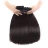 Brazilian Straight Hair Bundles, 100% Unprocessed Human Hair, Natural Black, 18/20/22 in view 3