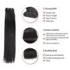 Brazilian Straight Hair Bundles, 100% Unprocessed Human Hair, Natural Black, 18/20/22 in view 4