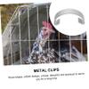 SEWOART 20 Pack Steel Hooks for Cages view 4