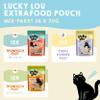 Lucky Lou Extrafood Wet Cat Food Variety Pack, 36 x 70 g view 3