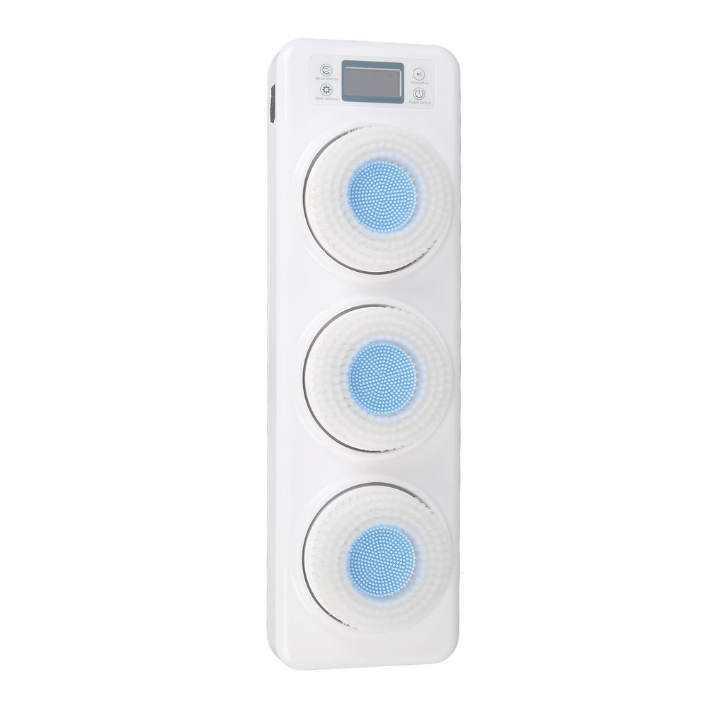 Electric Body Brush with 3 Rotating Heads