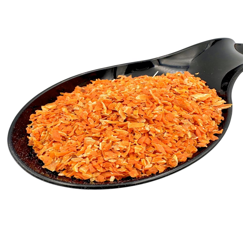 Dried Carrot Flakes, Dried Vegetables, 20 g–4.9 kg, Daucus carota (1900 g)