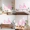 Giraffe Family Vinyl Wall Decal, Safari Nursery Decor, 41 x 57 cm view 2