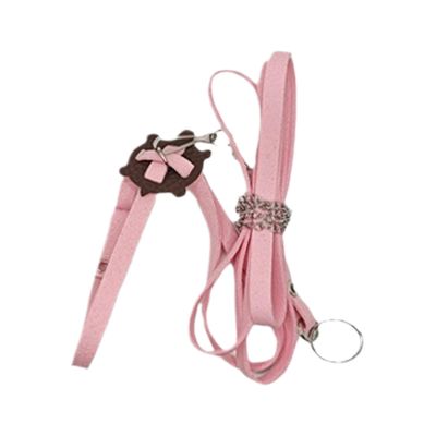 Adjustable PU Leather Harness Leash for Tortoises