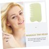 Healeved 3-Piece Jade Gua Sha Comb Set for Head and Body Massage view 2
