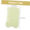 Healeved 3-Piece Jade Gua Sha Comb Set for Head and Body Massage view 3