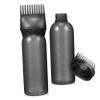 SOESFOUFU 2-Pack Hair Applicator Bottles with Measurement Scale, Black, PP view 1