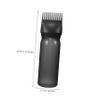 SOESFOUFU 2-Pack Hair Applicator Bottles with Measurement Scale, Black, PP view 2