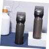 SOESFOUFU 2-Pack Hair Applicator Bottles with Measurement Scale, Black, PP view 3