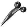 TOVINANNA Black Ox Horn Massage Roller for Neck and Back view 1