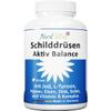 Thyroid Active Balance – 13-in-1 Complex with Iodine, L-Tyrosine, Ginger, Selenium, Iron, Vitamin A & B Complex – 180 Capsules – Made in Germany – No Unwanted Additives – Vegan view 1